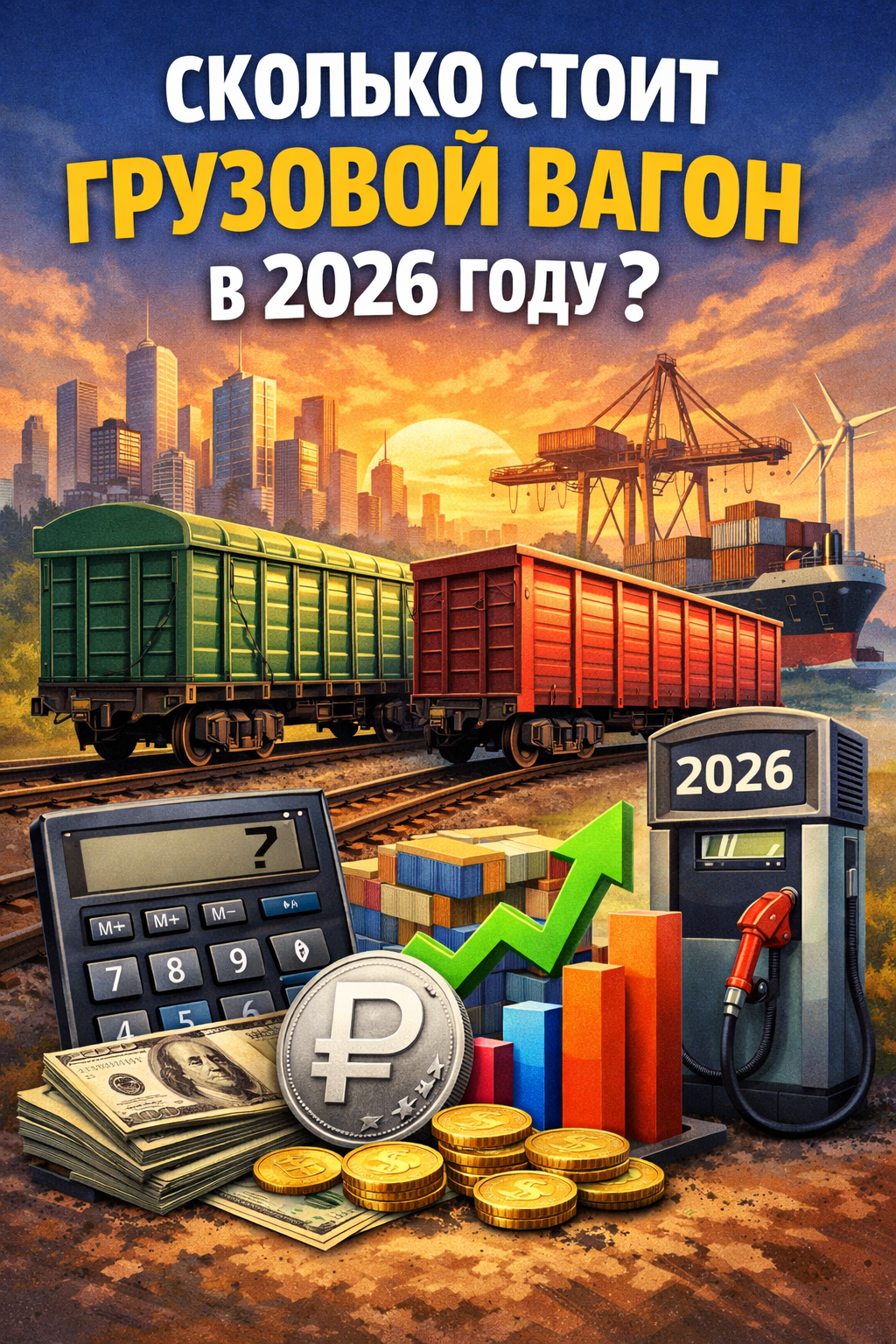Сколько стоит купить грузовой вагон в 2026 году?